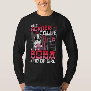 Border Collie und Boba, eine Art Niedlicher Girl-C T-Shirt