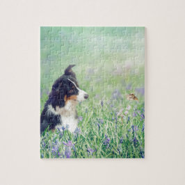 Border Collie und Hummingbird Puzzle