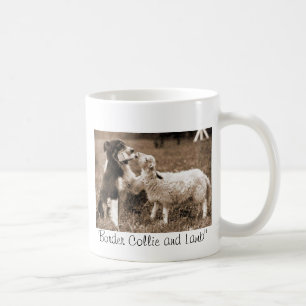 "Border-Collie und Lamm " ~Mug Tasse