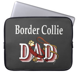 Border Collie Vater Laptopschutzhülle