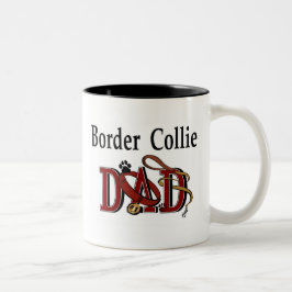 Border Collie Vater Tasse