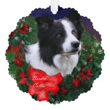 Border Collie Weihnachtsgrüße