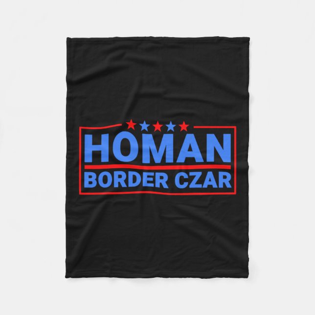 Border Czar Tom Homan Mega Support Fleecedecke (Vorderseite)