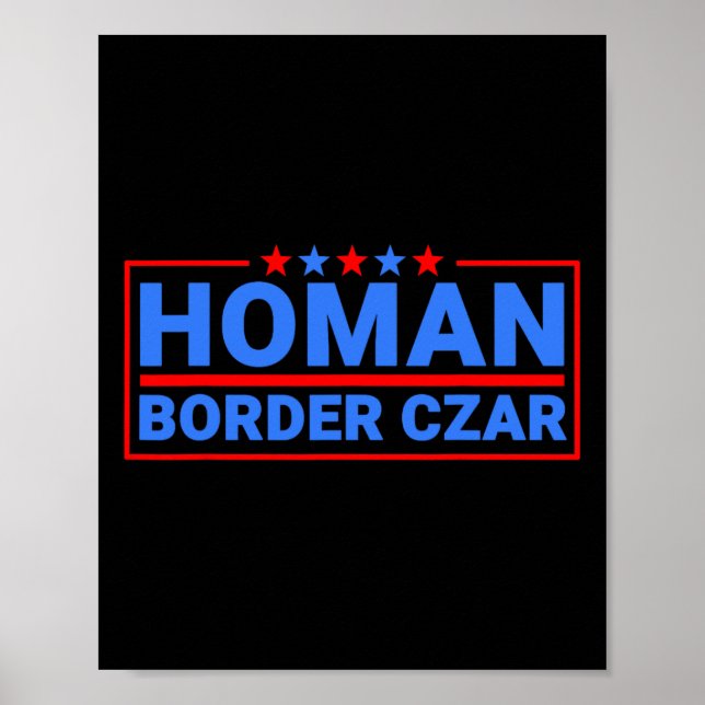 Border Czar Tom Homan Mega Support Poster (Vorne)