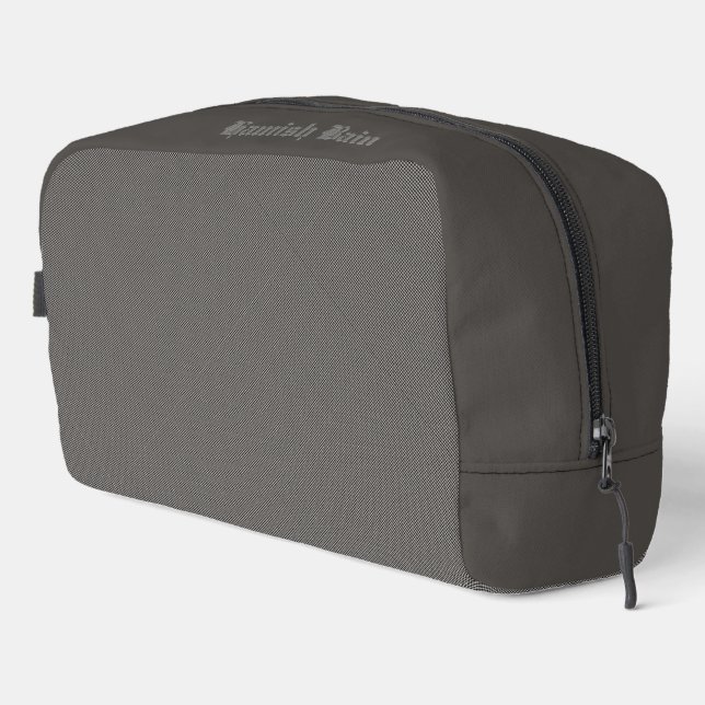Border Shepherd Tartan Schottischer Dopp Kit Waschbeutel (Rechte Ecke)