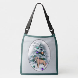 Border Terrier Christmas Tragetaschen Mit Langen Trägern