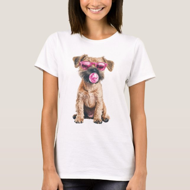 Border Terrier T-Shirt (Vorderseite)