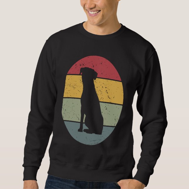 Border Terrier Vintage Sweatshirt (Vorderseite)