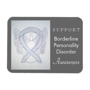 Borderline Personality Disease Ribbon Magnet
