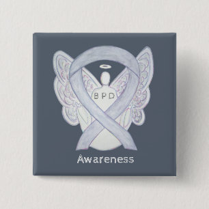 Borderline Personality Disorder (BPD) Angel Button