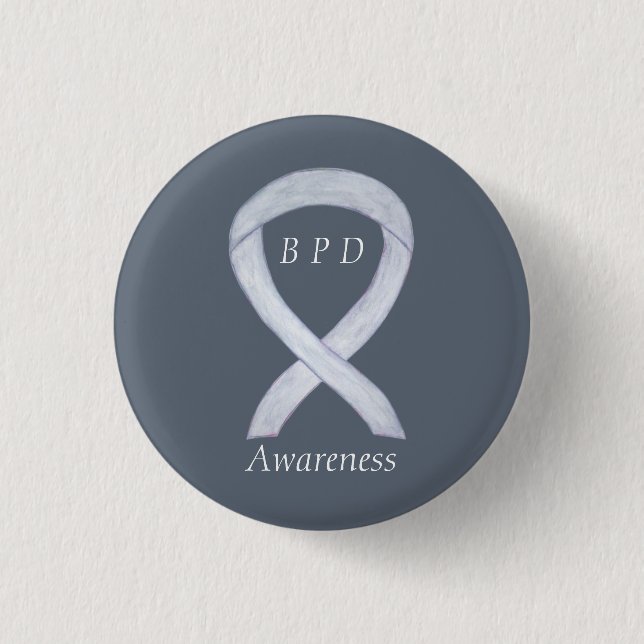 Borderline Personality Disorder (BPD) Angel Button (Vorderseite)