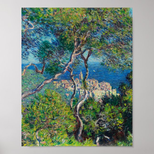 Bordighera 1884 By Claude Monet Poster (Vorne)