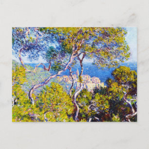 Bordighera, 1884 Claude Monet cool, alt, Postkarte