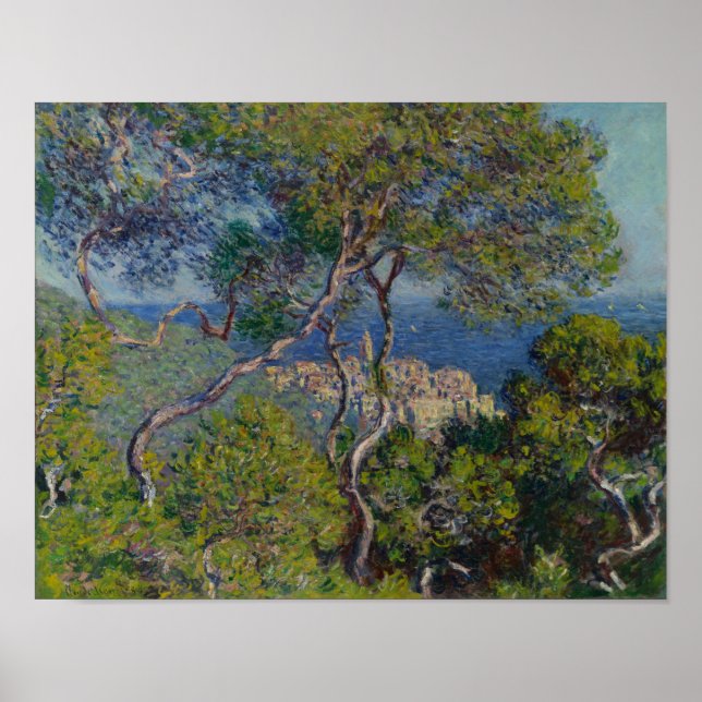 Bordighera 1884 Claude Monet Poster (Vorne)