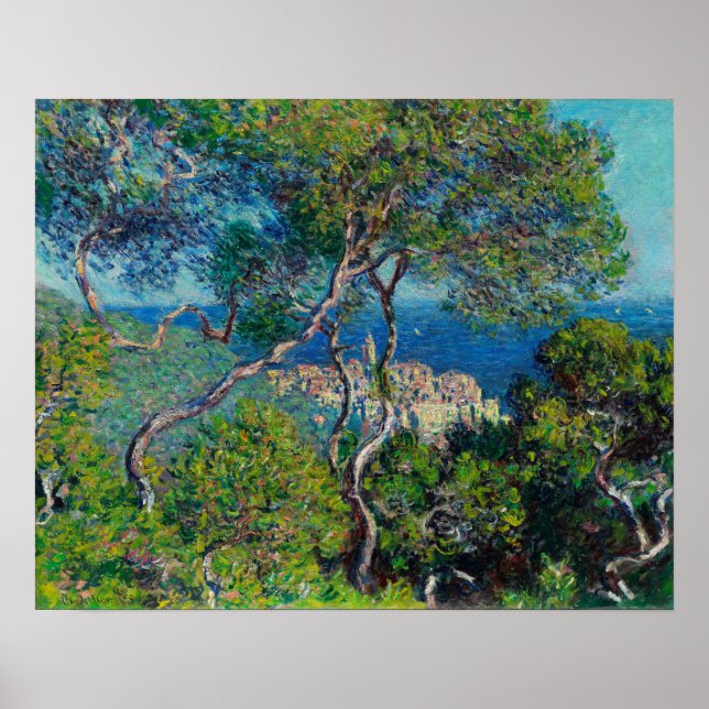 Bordighera (1884) von Claude Monet Poster (Vorne)