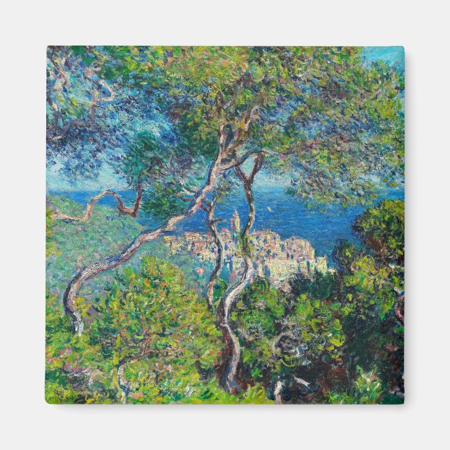 Bordighera von Claude Monet Magnet (Vorne)