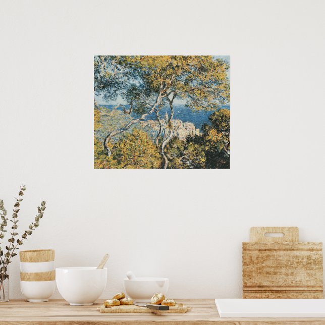 Bordighera von Claude Monet Poster (Küche)