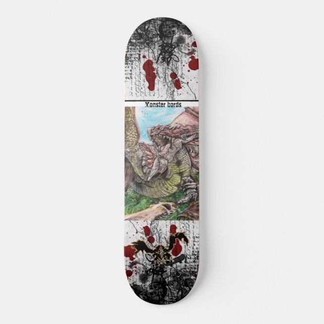 bords monster batlle skateboard (Vorderseite)