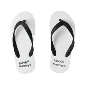 Bore off Monday's Sarcastic flipp flops Kinderbadesandalen