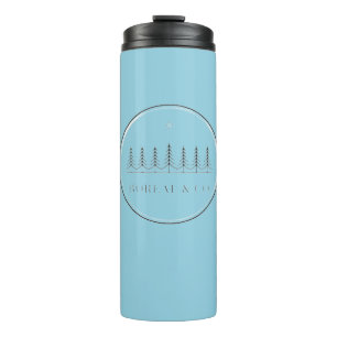 BOREAL & CO Nordwaldbadge Kiefer Nordstern Thermosbecher