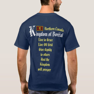 Boreal Forest Mittelalterdorf T-Shirt