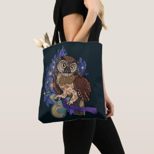 Boreal Night Tree Tote Bag