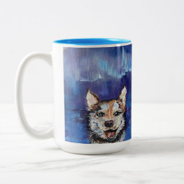Borealis Pup 15 oz Tasse