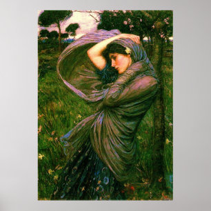 Boreas (1902)~ Leinwand der bildenden Künste Poster