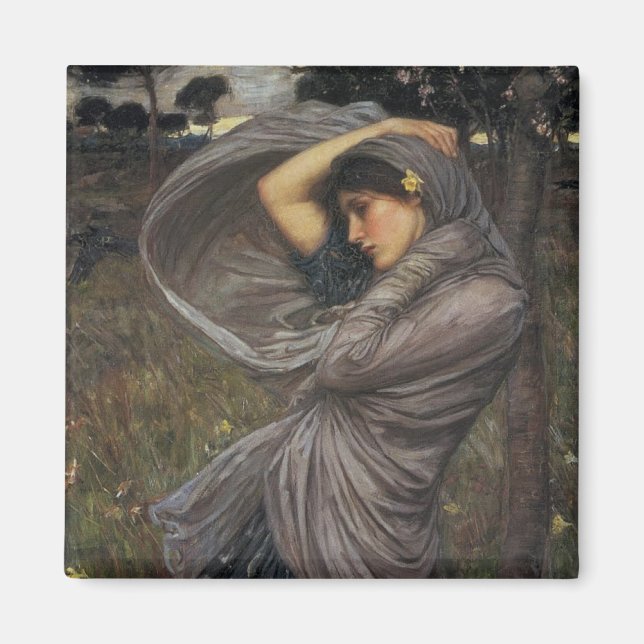 Boreas - John William Waterhouse Magnet (Vorne)