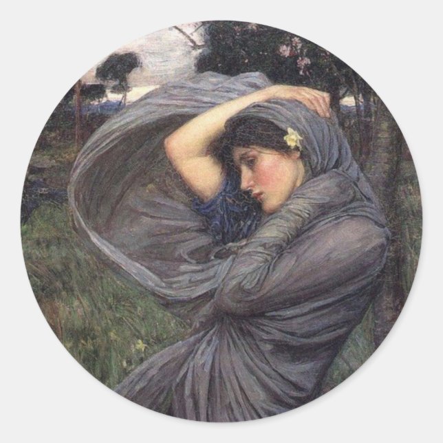 Boreas Runder Aufkleber (Vorderseite)