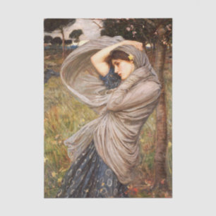 Boreas von John William Waterhouse Seidenpapier