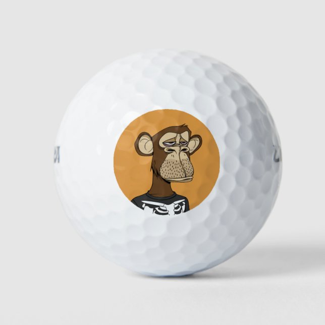 Bored Ape Golf Balls Golfball (Vorderseite)