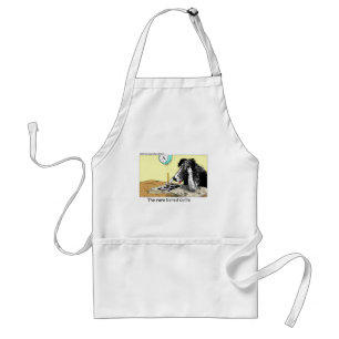 Bored Border Collie Funny gibt T-Shirts Sammlerstü Schürze