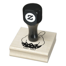 Bored Bunny Chick 02 Gummistempel