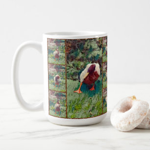 Bored Duck Foto Collage, Coffee Tasse