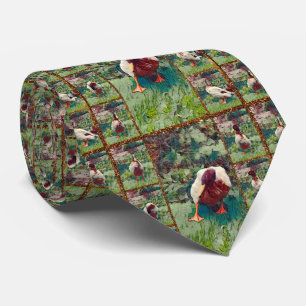 Bored Duck Foto Collage, Neck Tie Krawatte