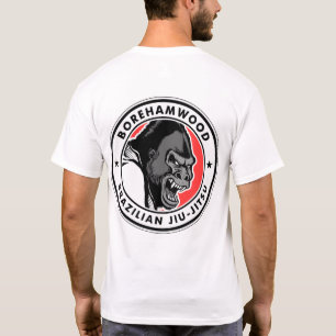 Borehamwood BJJ Verein-T - Shirt (weiß)