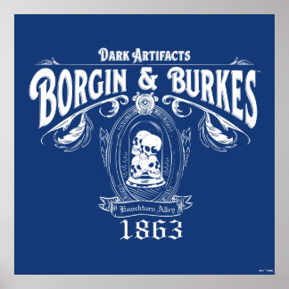 BORGIN & BURKES™ Dark Artifakte Store Grafik Poster