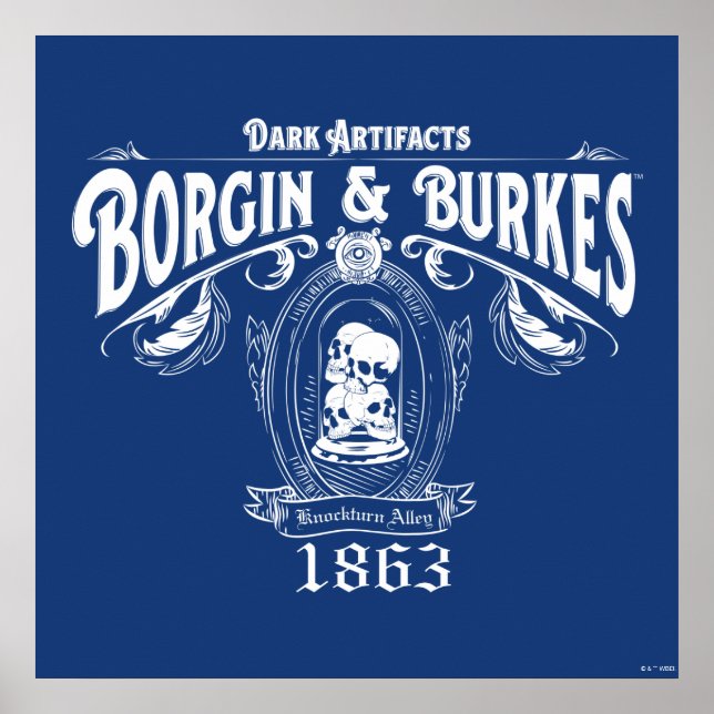 BORGIN & BURKES™ Dark Artifakte Store Grafik Poster (Vorne)