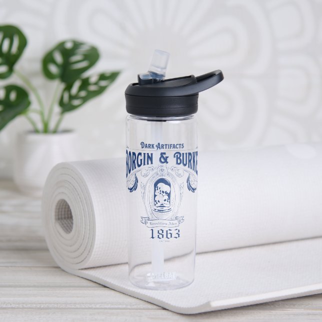 BORGIN & BURKES™ Dark Artifakte Store Grafik Trinkflasche (Yoga)