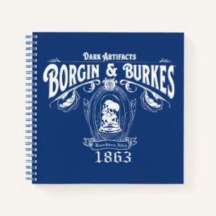 BORGIN & BURKES™ Laden für dunkle Artefakte Grafik Notizbuch