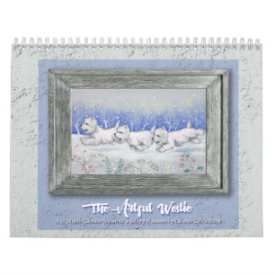 Borgo's The Artful Westie 2025 Kalender