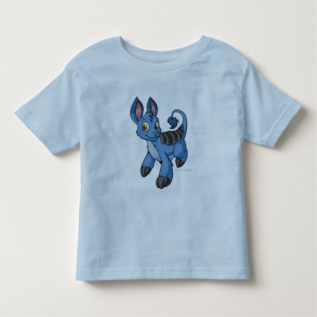 Bori Blau Kleinkind T-shirt (Vorderseite)