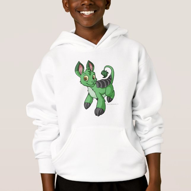 Bori Grün Hoodie (Vorderseite)