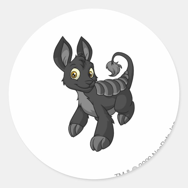 Bori Shadow Runder Aufkleber (Vorderseite)