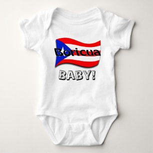 Boricua Baby! Baby Strampler