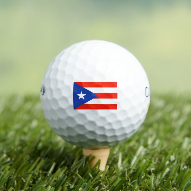 Boricua Banderas Puerto Rico Flag 4Julio Golfball (Insitu T-Shirt)