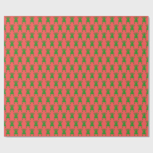 Boricua Coqui Weihnachtspapier Geschenkpapier