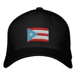 Boricua Flag bestickte Baseballkappe