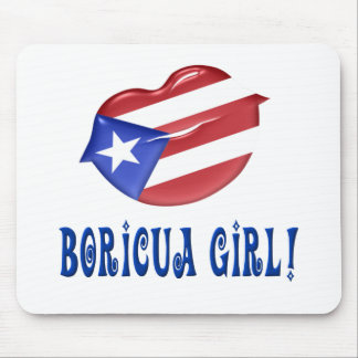Boricua Girl Mousepad
